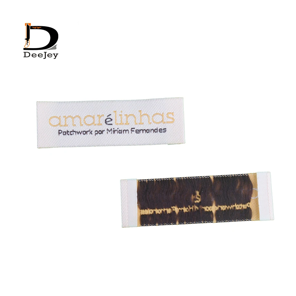 

cut and folded custom fabric Clothing labels private brand labels for clothing 1000pcs lot