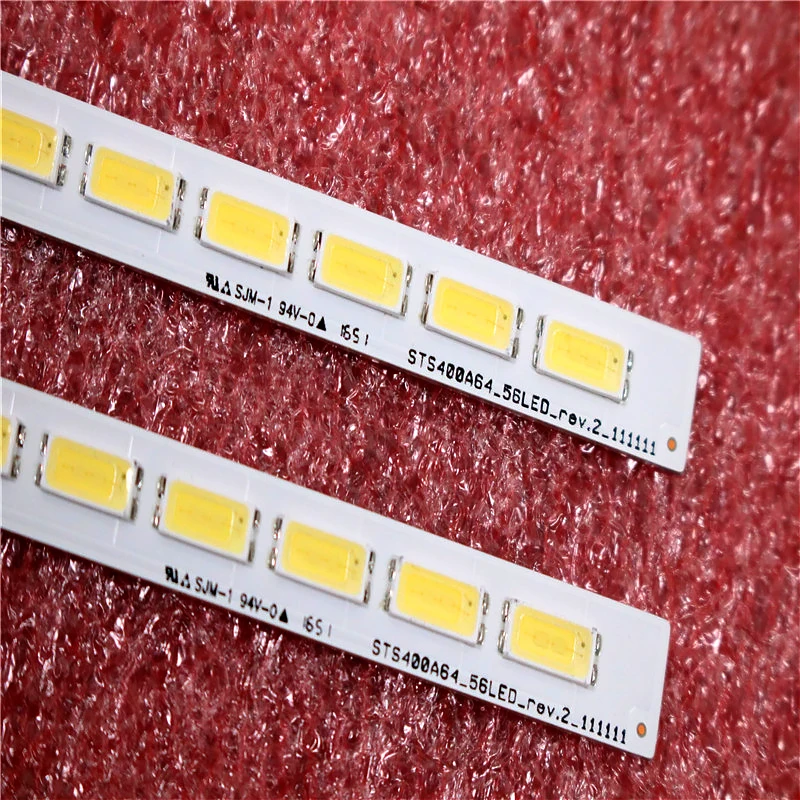 

493mm LED Backlight Lamp strip 56leds For LCD TV Monitor LJ64-03514A LED strip 2012SGS40 7030L 56 REV 1.0 High light