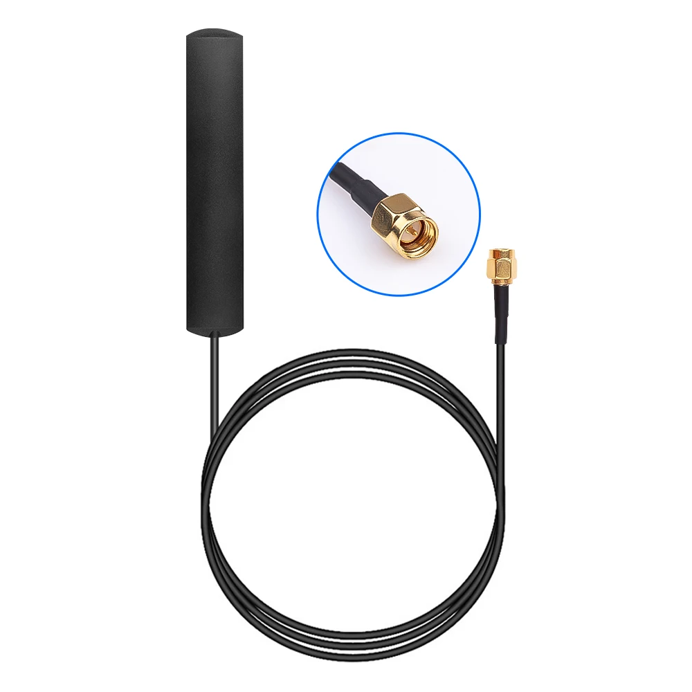 3M Cable LTE 3G GSM Antenna Aerial Amplifier SMA Connector Internal Thread Adapter900/1800/2100MHz 3DBi 3-5V