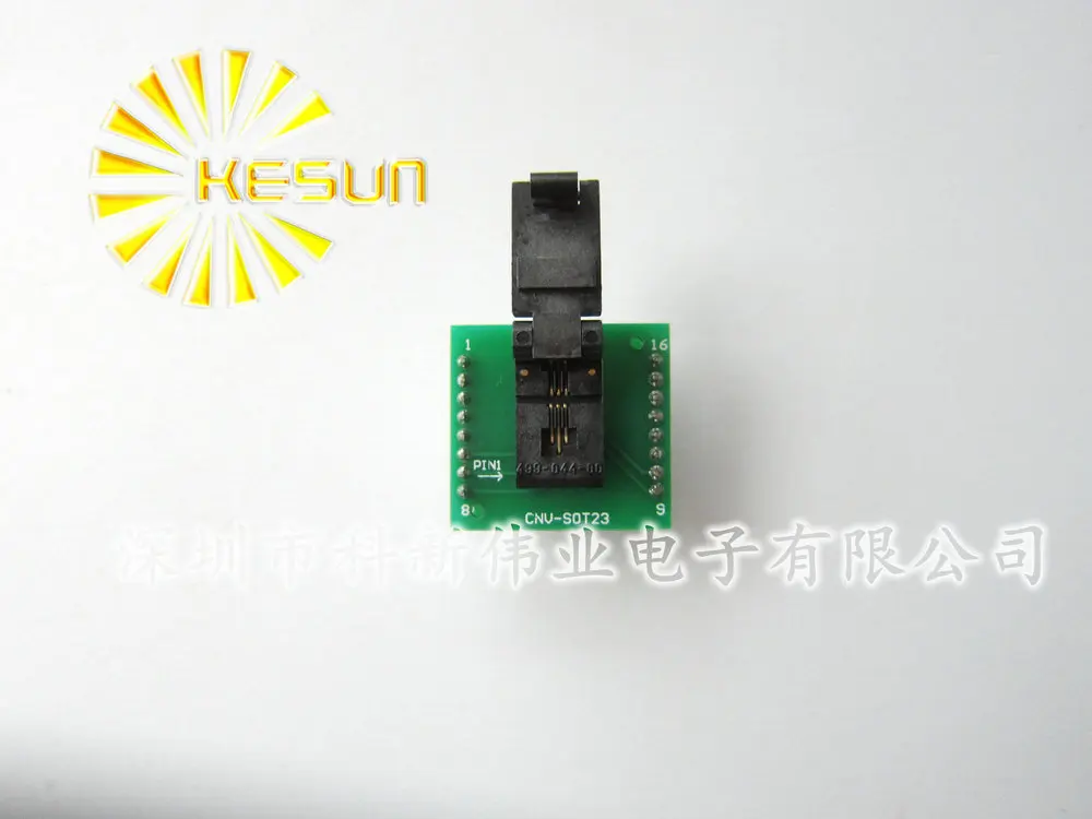 100% NEW SOT23 SOT23-6 SOT23-6L IC Test Socket Connector  / Programmer Adapter / Burn-in Socket Connector