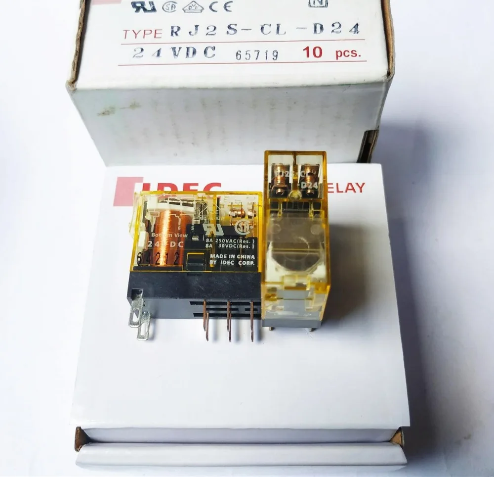 

NEW intermediate 24v relay RJ2S-CL-D24 24VDC RJ2S-CL-D24-24VDC RJ2S-CL-24VDC RJ2S-CL-DC24V RJ2SCLD24 12A 250VAC 6pin