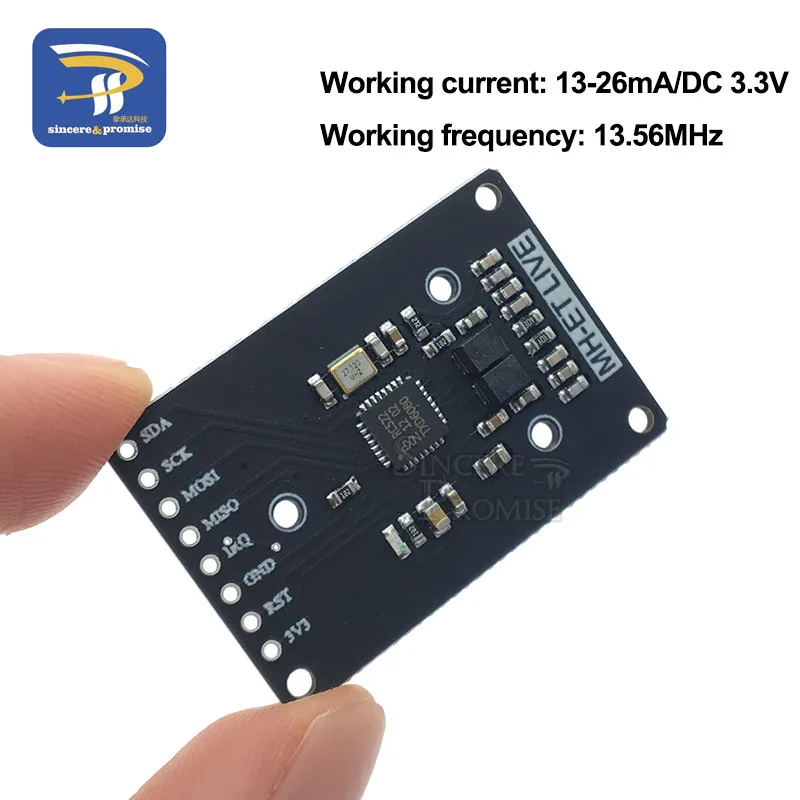 RFID Module RC522 Mini Kits S50 13.56 Mhz 6cm With Tags SPI Write & Read For Arduino Uno 2560