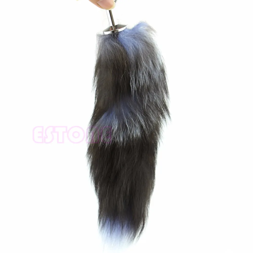 New Love Faux Fox Tail Butt Anal Plug Sexy Romance Funny Adult Product Sex Toy