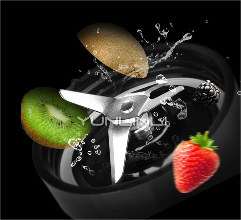 Tragbare Entsafter 600ml Mini Entsaften Maschine Haushalt Mini Entsafter Saft Squeezer YYJ-A001