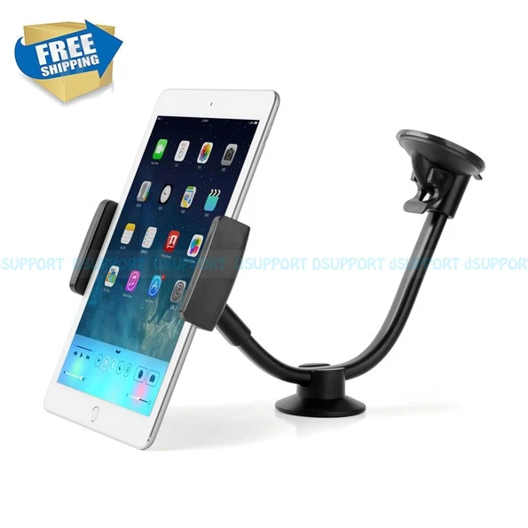 LP-3C Braço Flexível Brisa Do Carro de Sucção Montar Titular Smartphone Universal 3.5-5.5 polegada 9-10 polegada Tablet PC para o Ar iPad