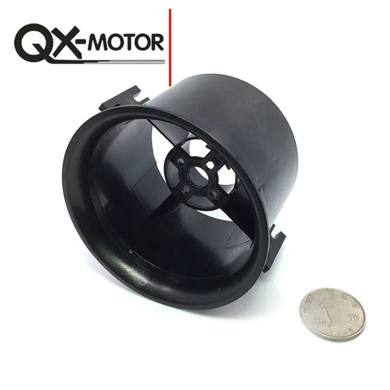 QX-MOTOR marki 70mm EDF zestaw z 6 ostrzami wentylator kanałowy garnitur dla RC samolot bezpośrednio kupić z fabryki