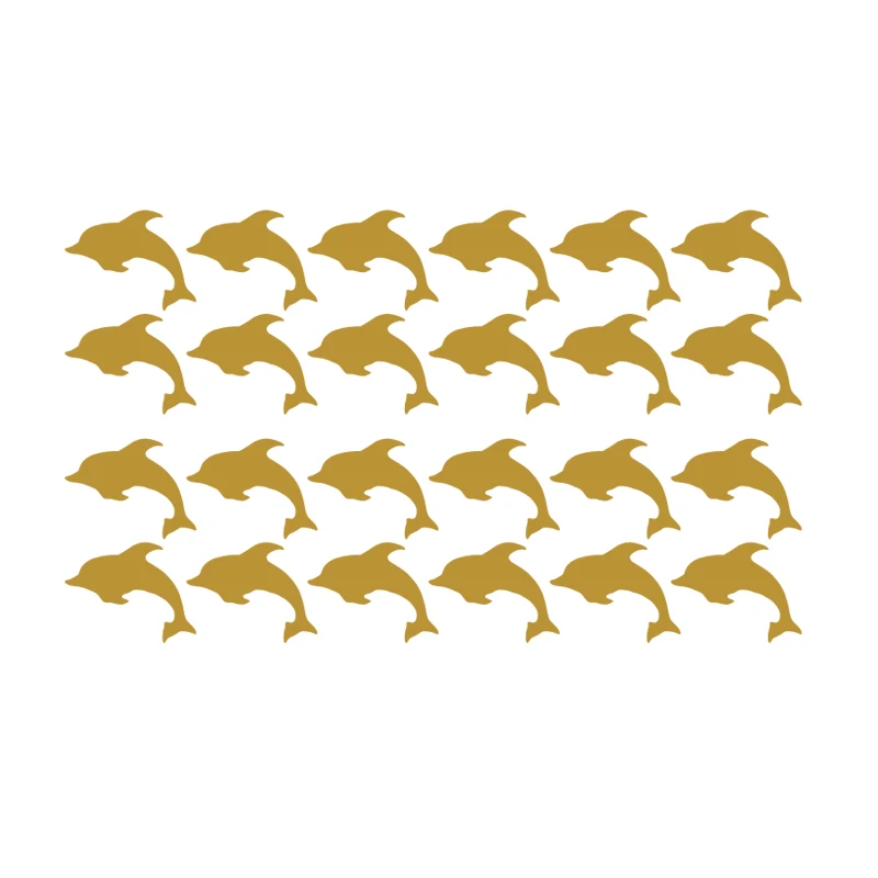 24X DOLPHIN tile stickers BATHROOM WALL ART DECOR DECAL KITCHEN toilet
