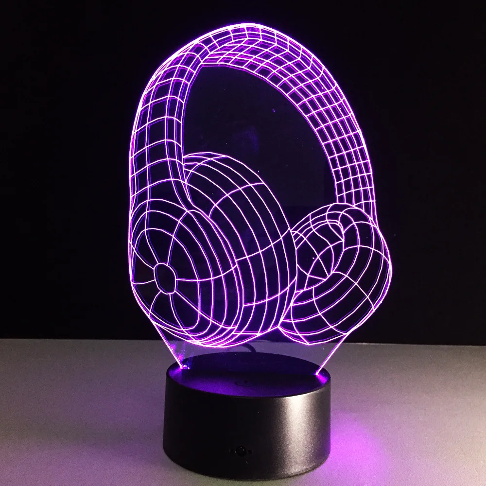 

Lampe De Chevet De Chambre Usb Led 3d лампа Беспроводная акриловая Ночная лампа креативные подарки на день Святого Валентина детская лампа для спальни