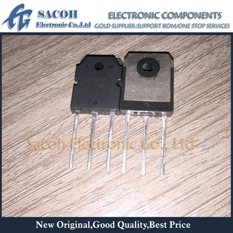 Refurbished Original 5Pcs/Lot 6060V5 TO-3P Power MOSFET Transistor