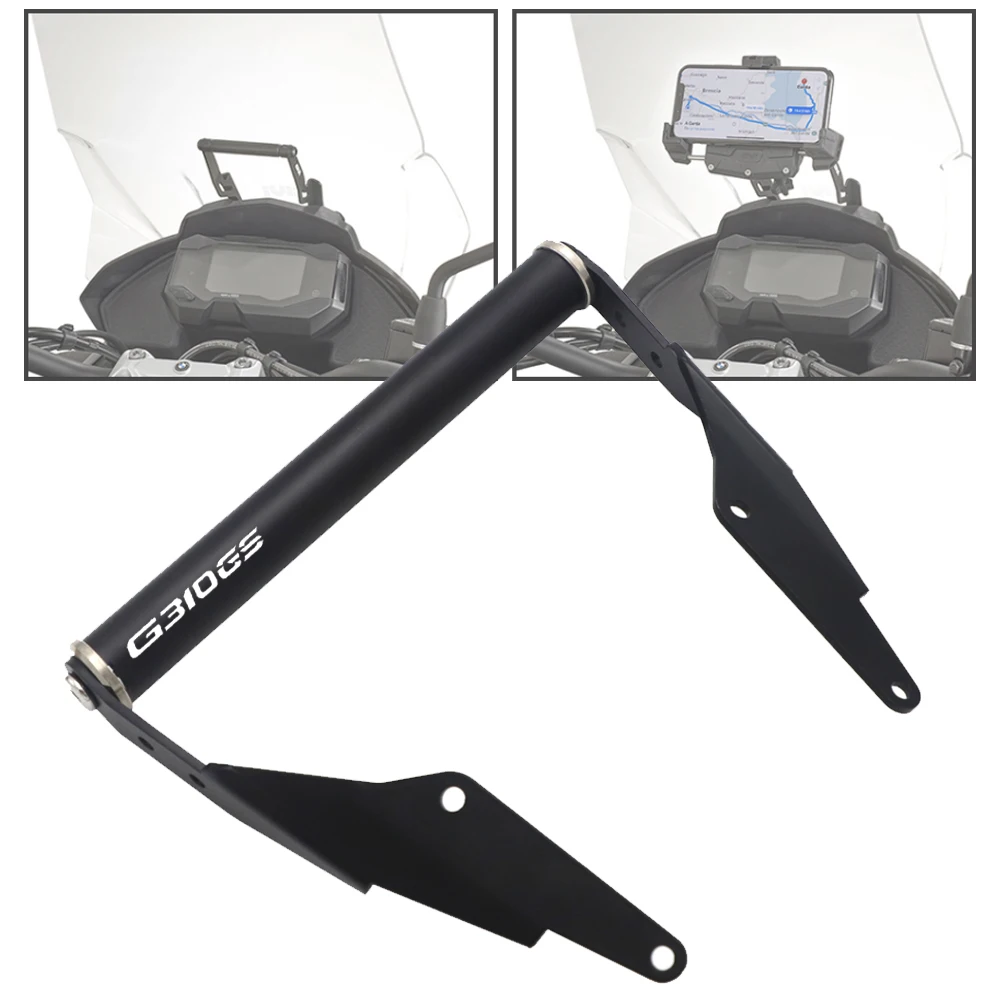 

Navigation Phone Holder Frame Bracket windshield Navigation bracket for BMW 2017 2018 2019 G310GS G310R G310 GS R Extension