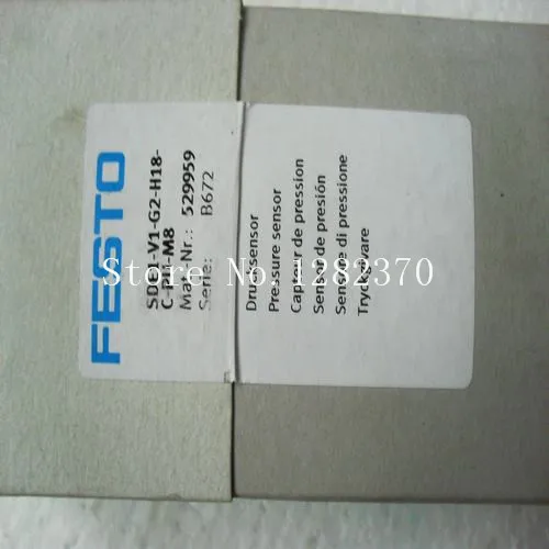 New original FESTO pressure switch SDE1-V1-G2-H18-C-PU-M8 stock 529959