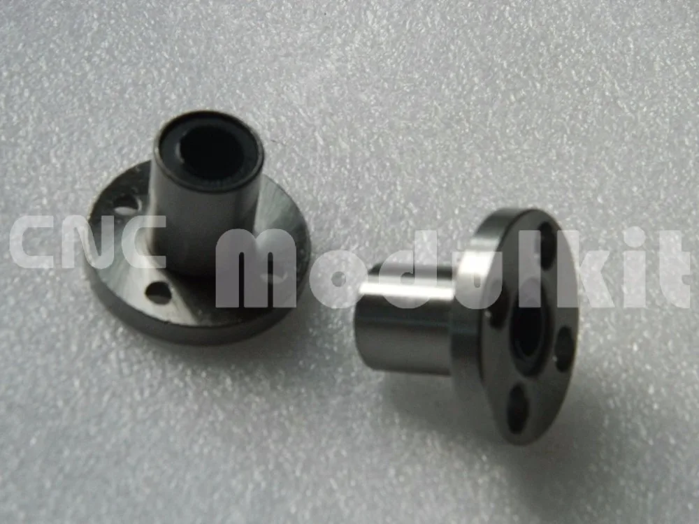 CNC Mechanical Round Flange Linear Bearing LMF Ball Bushing LMF35UU LMF40UU LMF50UU LMF60UU CNC Rail Guide Steel CNC Modulkit