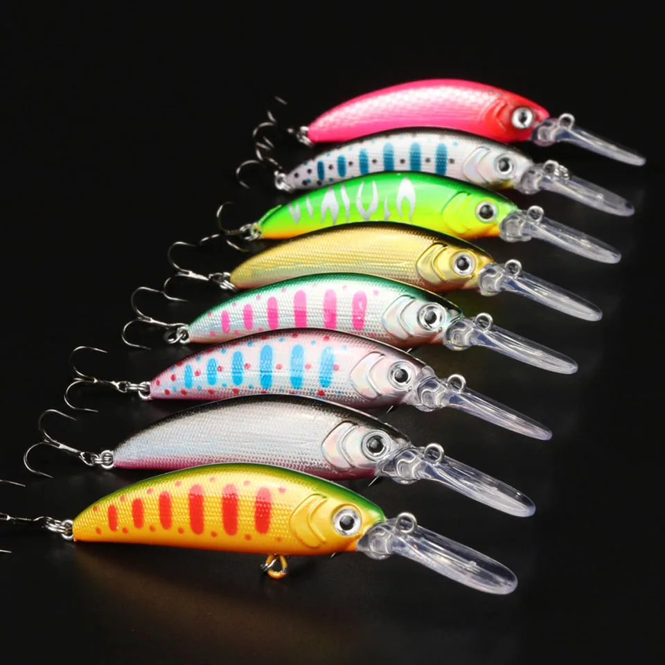 NEW Mini Minnow Fishing lure 5cm Bait Lifelike swing small fish Hard deep diving lures High Quality vibration japan ima 50ss hot