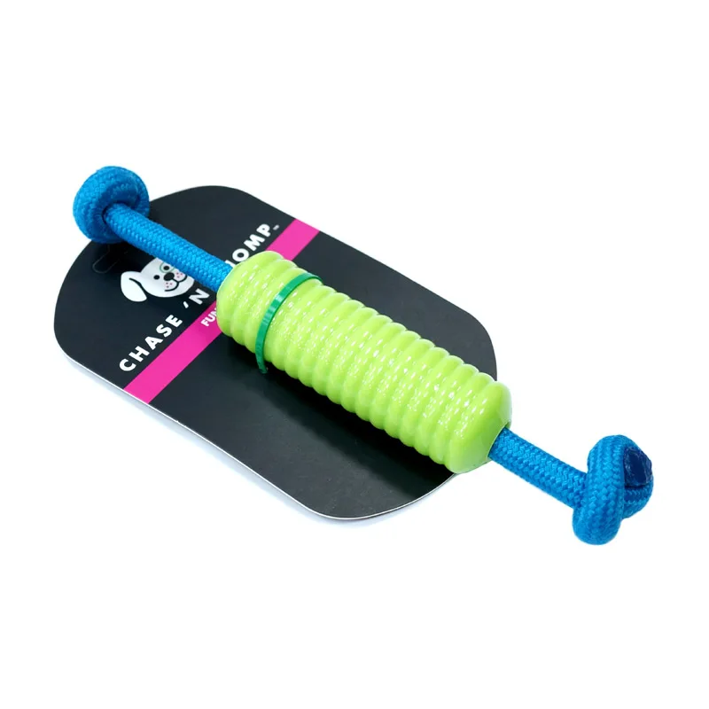 CAITEC Dog Toys Rope Tube Soft Durable Floatable Interactive for Chewing and Tugging Bite Resistant Suitable for Interaction