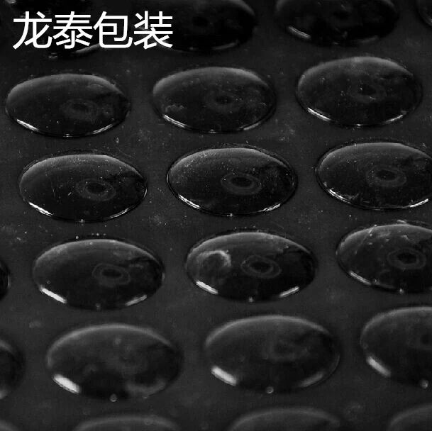 

Freeshipping 180PCS 15*3mm black self-adhesive anti slip Silicone rubber feet pads plastic bumper damper shock absorber