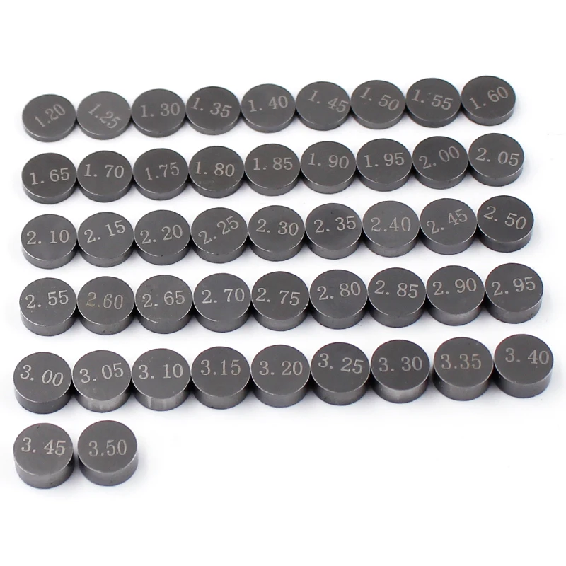 46pcs / 47pcs / 141pcs Adjustable Valve Shim 7.48mm Refill Kit For Kawasaki ZX600 ZX636 Ninja ZX-6 ZX-6R ZX-6RR ZX1000 Ninja