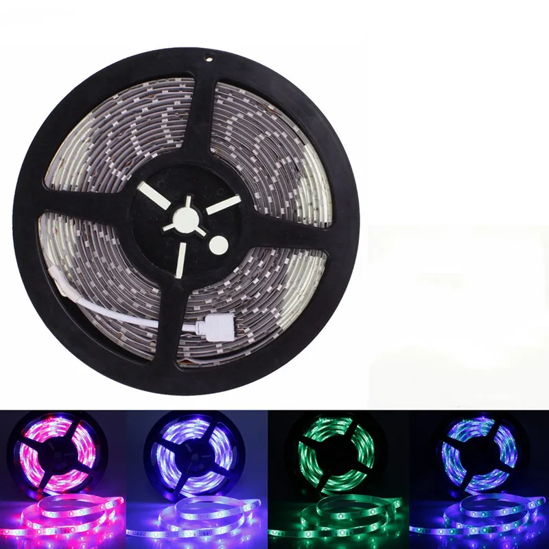 2M 3M 5M 10m non waterproof RGB Led Strip Light 3528 DC12V 60Leds/M Fiexble Light Led Ribbon Tape Home Decoration Lamp