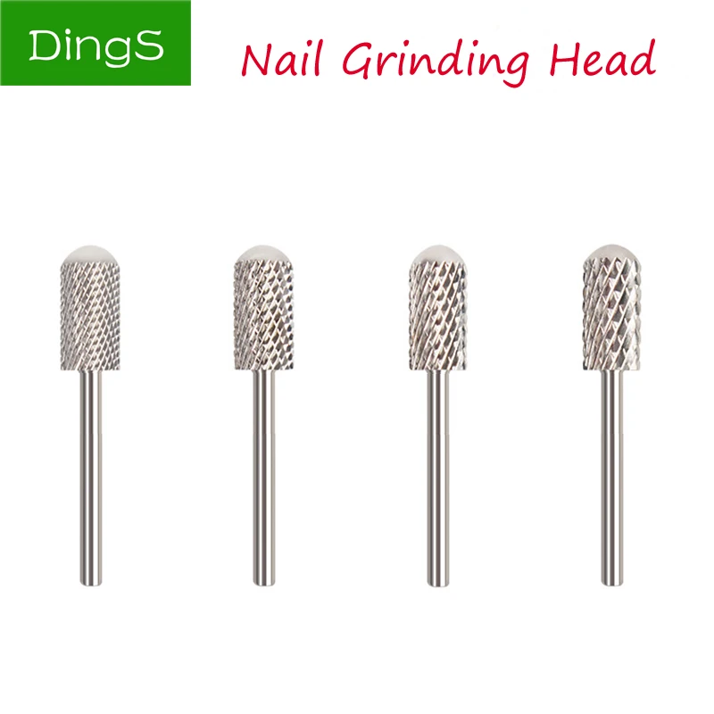 1pcs Milling Cutter Nail Art Drill Bit Tungsten Steel Alloy Grinding Head Grinding Machine Dedicated Sander Polishing Tools