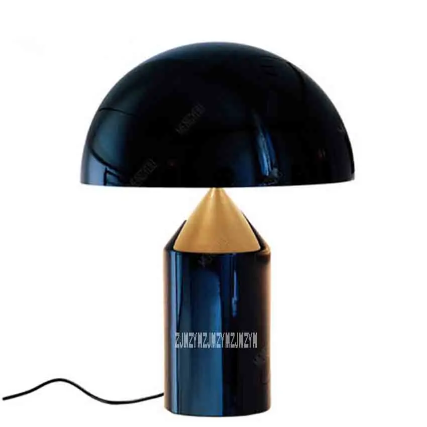 QC085 Nordic Post-modern Minimalist Metal Table Light Creative Art Mushroom Table Lamp Living Room Bedroom Hotel Bedside Lamp