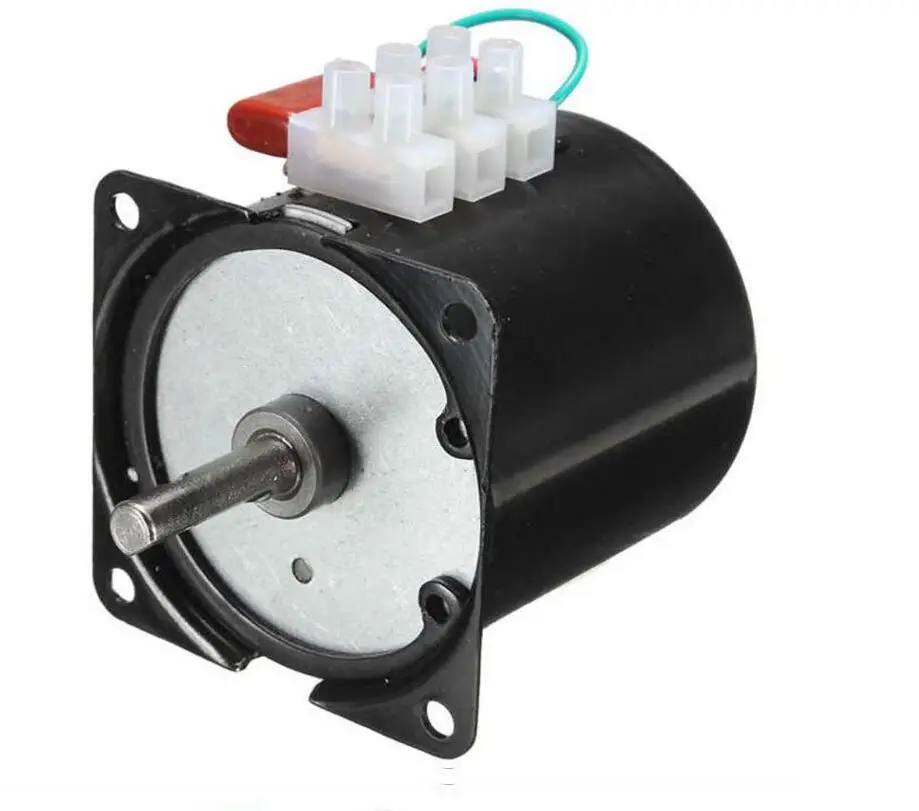 DMiotech Synchron-Getriebemotor 60KTYZ – AC 110 V, 5 U/min, 250 N·cm, Leise, CW/CCW, Für Messgeräte & Automatisierung