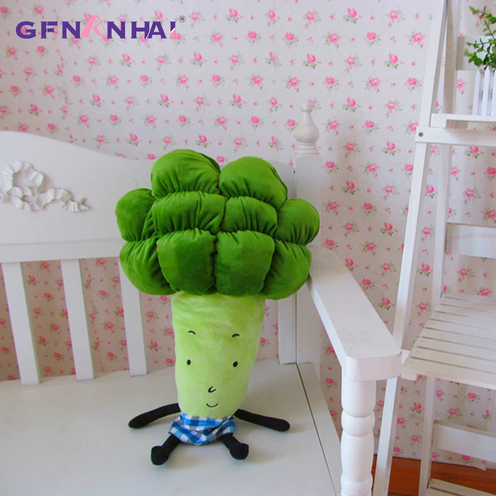 1pc 55/70cm dos desenhos animados vegetais brinquedo de pelúcia criativo cenoura brócolis pelúcia travesseiro recheado brinquedos macios para crianças crianças presente aniversário