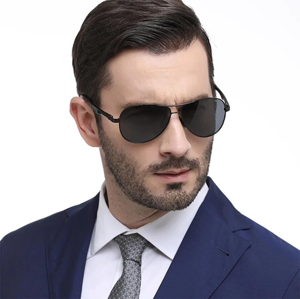 Brand Design Rays Aviation Sunglasses Men Polarized Classic Driving Sun glasses Hipster Male zonnebril heren gafas de sol hombre