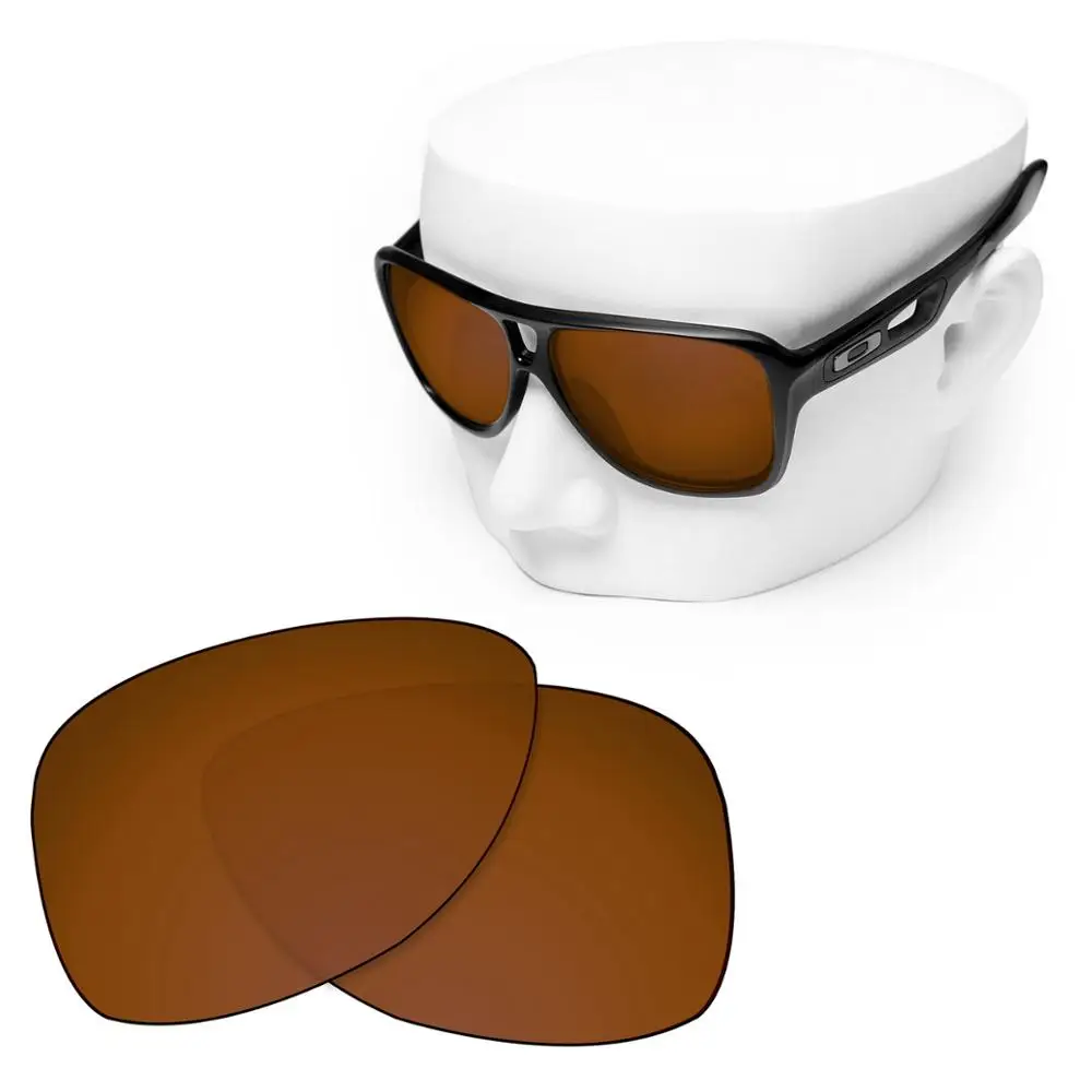 

OOWLIT Polarized Replacement Lenses of Brown for-Oakley Dispatch 2 OO9150 Sunglasses