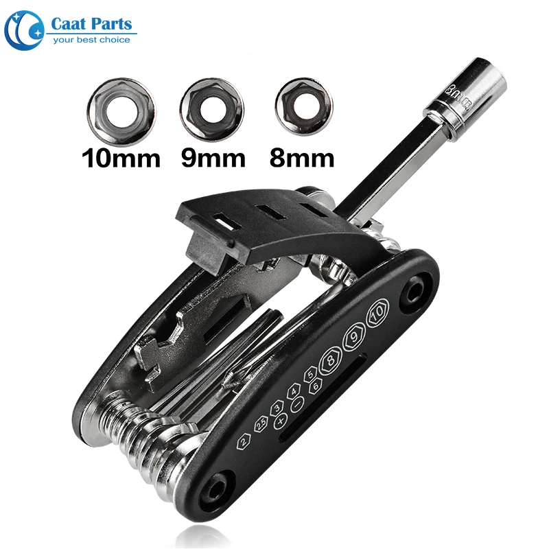 15 in 1, Bicycle Tools Sets Bike Bicycle Multi Repair Tool Kit Hex Spoke Wrench Mountain Cycle Screwdriver Tool