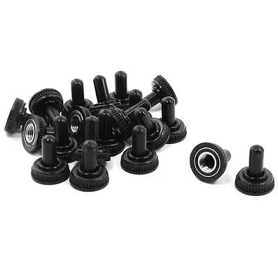 20pcs 5mm Female Thread Waterproof Toggle Switch Cover Cap Boot