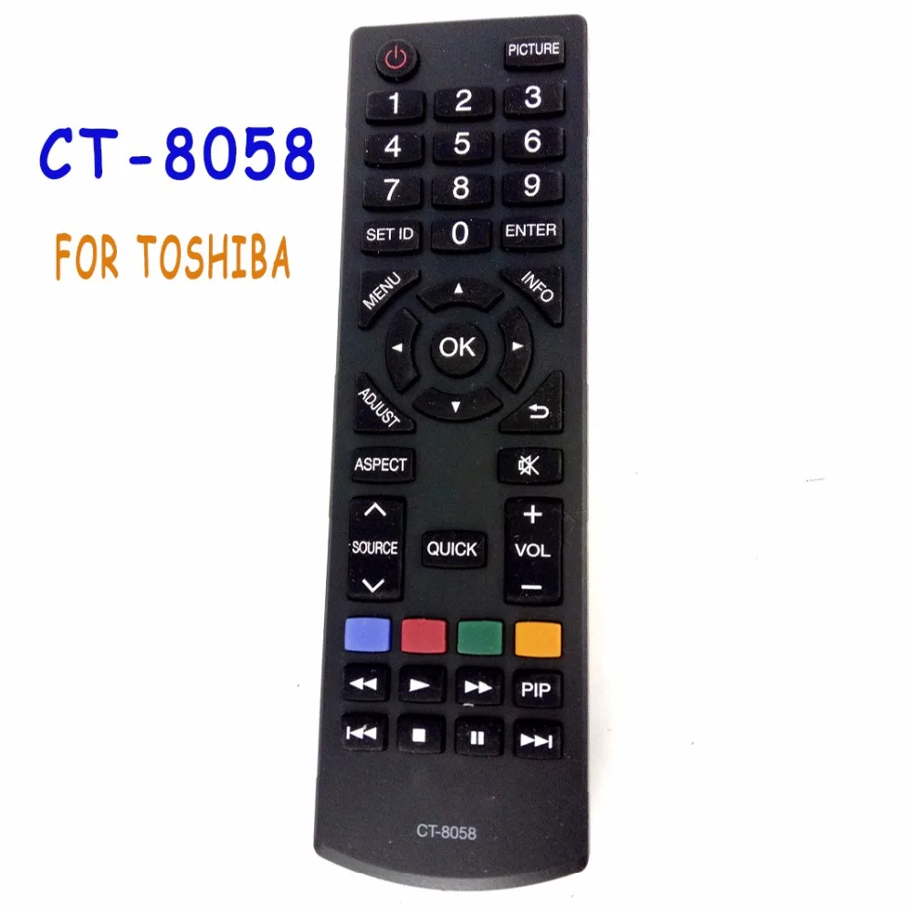 

NEW Original CT-8058 For TOSHIBA TV Remote Control td-e552 td-e502 Fernbedienung