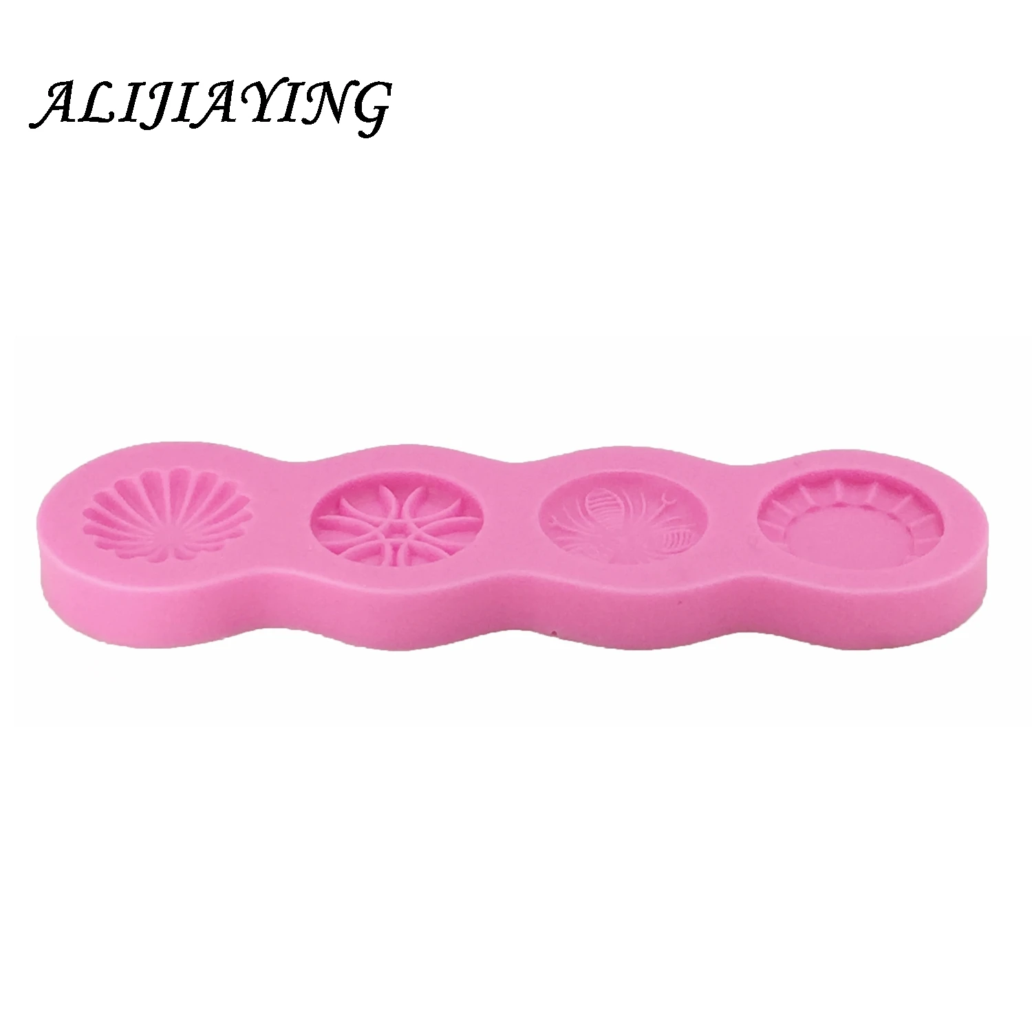 1Pcs Button Muffin Silicone Sweet Candy Jelly Ice Mould Mold Baking Pan Make DIY Cake border decoration D1240