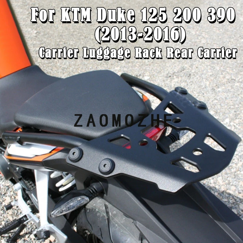 For KTM Duke 125 200 390 2013 2014 2015 2016 Motorcycle Accessories Rear Carrier Luggage Rack Rear Carrier