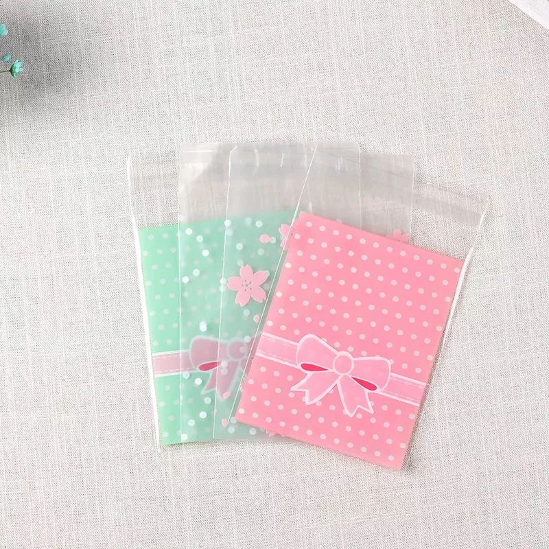 100 pcs/lot 8*10cm Cookie Packaging Bags Small Frosted Dot Bags For Biscuits Wedding Decoration Sweety Candy Bag