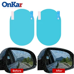 Water Repellent Anti Rain Fog Fogging Glass Waterproof Coating For Cars Rearview Mirror Protective Water Film Anti-glare Wrinkle