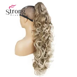 StrongBeauty frauen Damen Mädchen Synthetische X-Lange W Erstaunliche form Klaue Clip Pferdeschwanz Pony Schwanz Haar Extensio FARBE ENTSCHEIDUNGEN