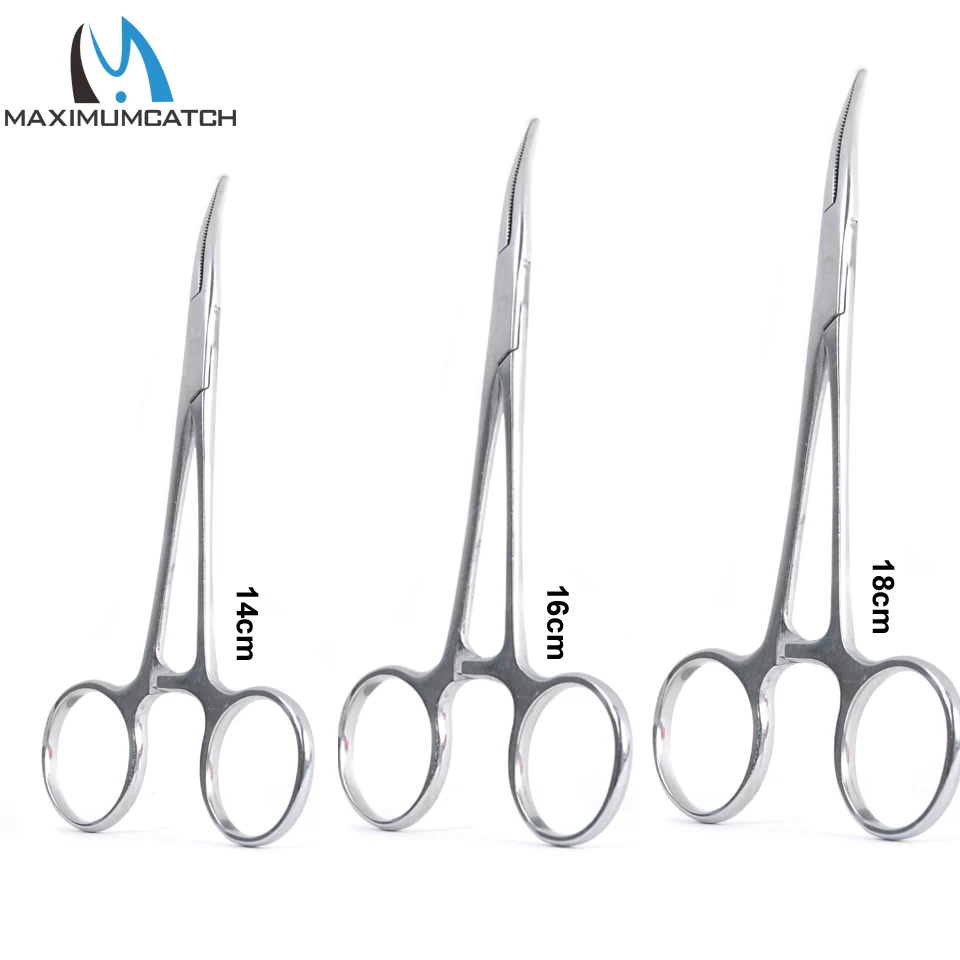 Maximumcatch Fly Fishing Forceps Curved Hemostats Fishing Accessory