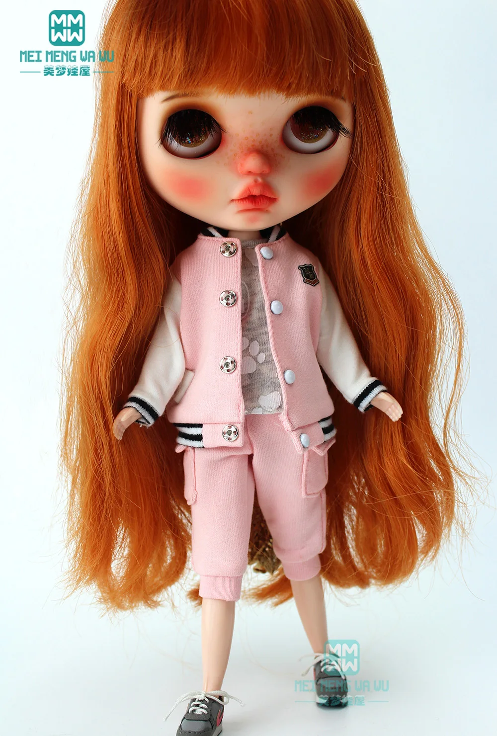 1PCS Blyth Doll Clothes fashion jacket, casual pants, t-shirt for Blyth , Azone, obitsu, FR 1/6 doll