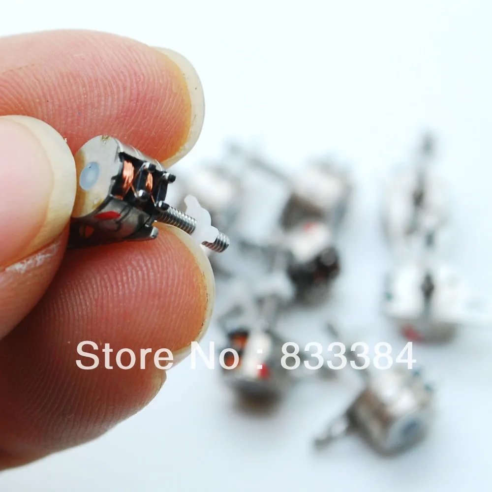 10 STKS Nieuwe Japan Sanyo 4 Draad 2 Fase micro stappenmotor Mini stappenmotor 6x4.5mm Goede kwaliteit gratis verzending