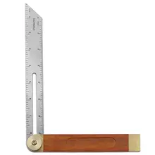 Angle Ruler with Wooden Handle #3