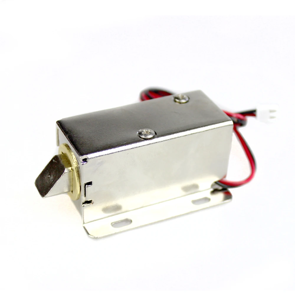 

DC12V solenoid valve lockMini electric lock file cabinet lock storage cabinet lock electric bolt lock small drawer electronic