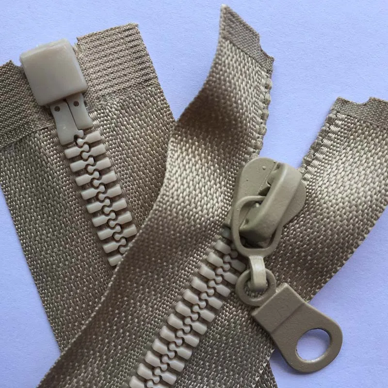 1-10 قطعة 5 #   70 سنتيمتر 80 سنتيمتر سستة الراتنج سستة أسفل سترة معطف ملابس رياضية سستة الملابس والاكسسوارات مزيج الألوان أسود أبيض