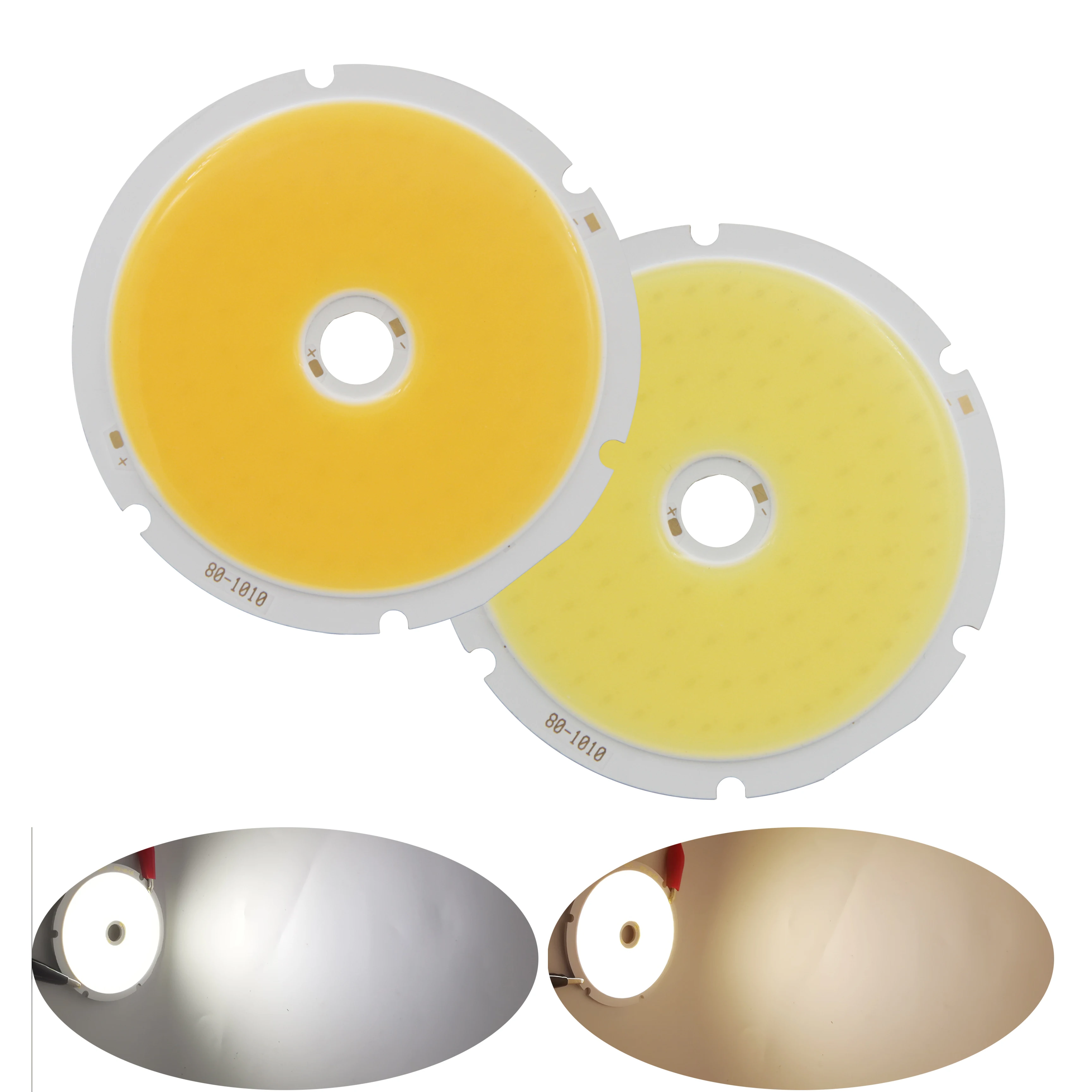 

Hot Sale Round 80mm Annular LED COB Light Source High Power 50W Warm White Strip Module Chip For Downlight DIY Lamp