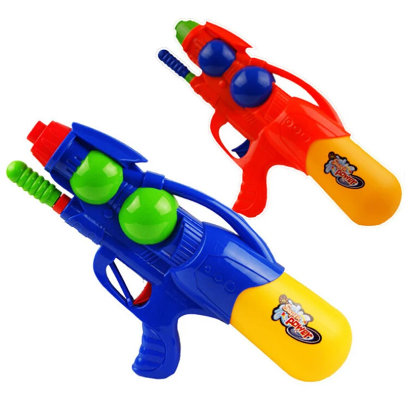 32cm Zomer Outdoor Pull Type Waterpistool Speelgoed Jongen Bad Strand Speelgoed Kinderen Kinderen Klassiek Waterspeelgoed