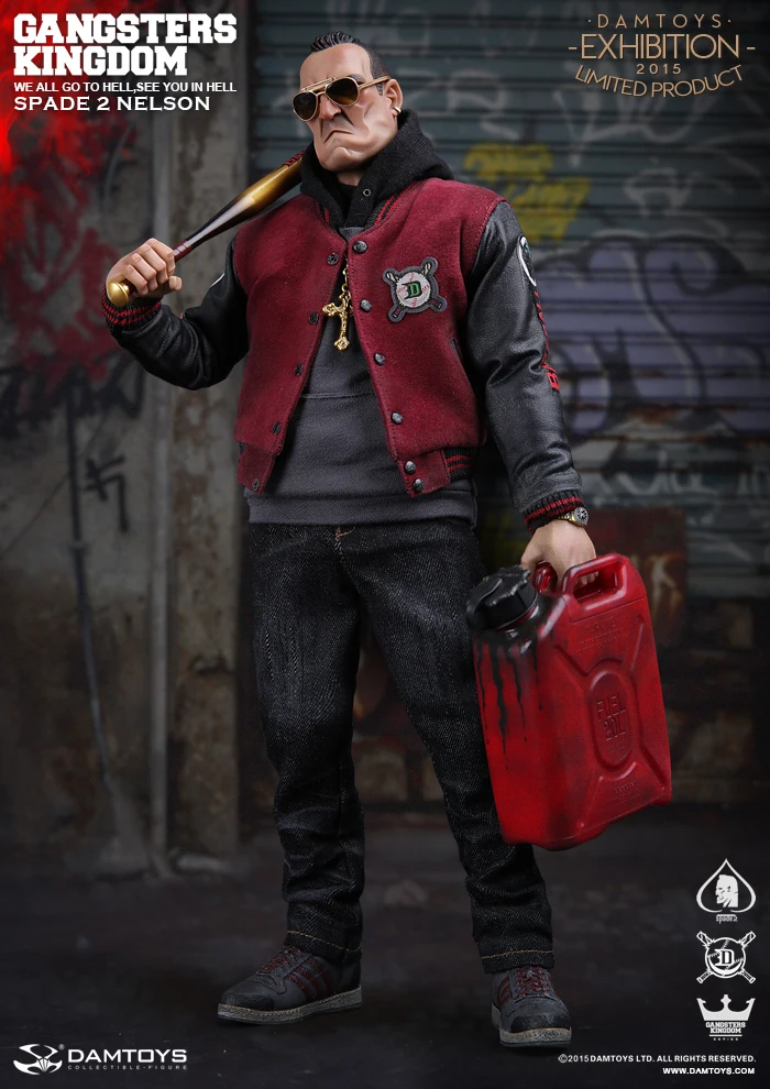 1/6 scale Collectible figure doll Gangsters Kingdom Spade 2 Nelson GKS002EX 12