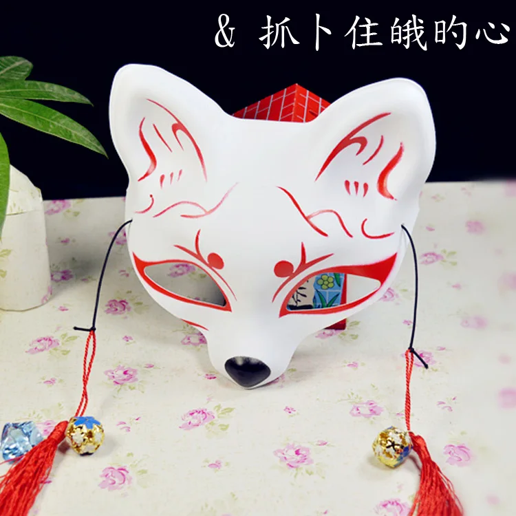 Cosplay Anime Natsume Yuujinchou cos Nyanko-sensei Halloween party Onmyoji fox mask Japanese accessories cartoon cat mask