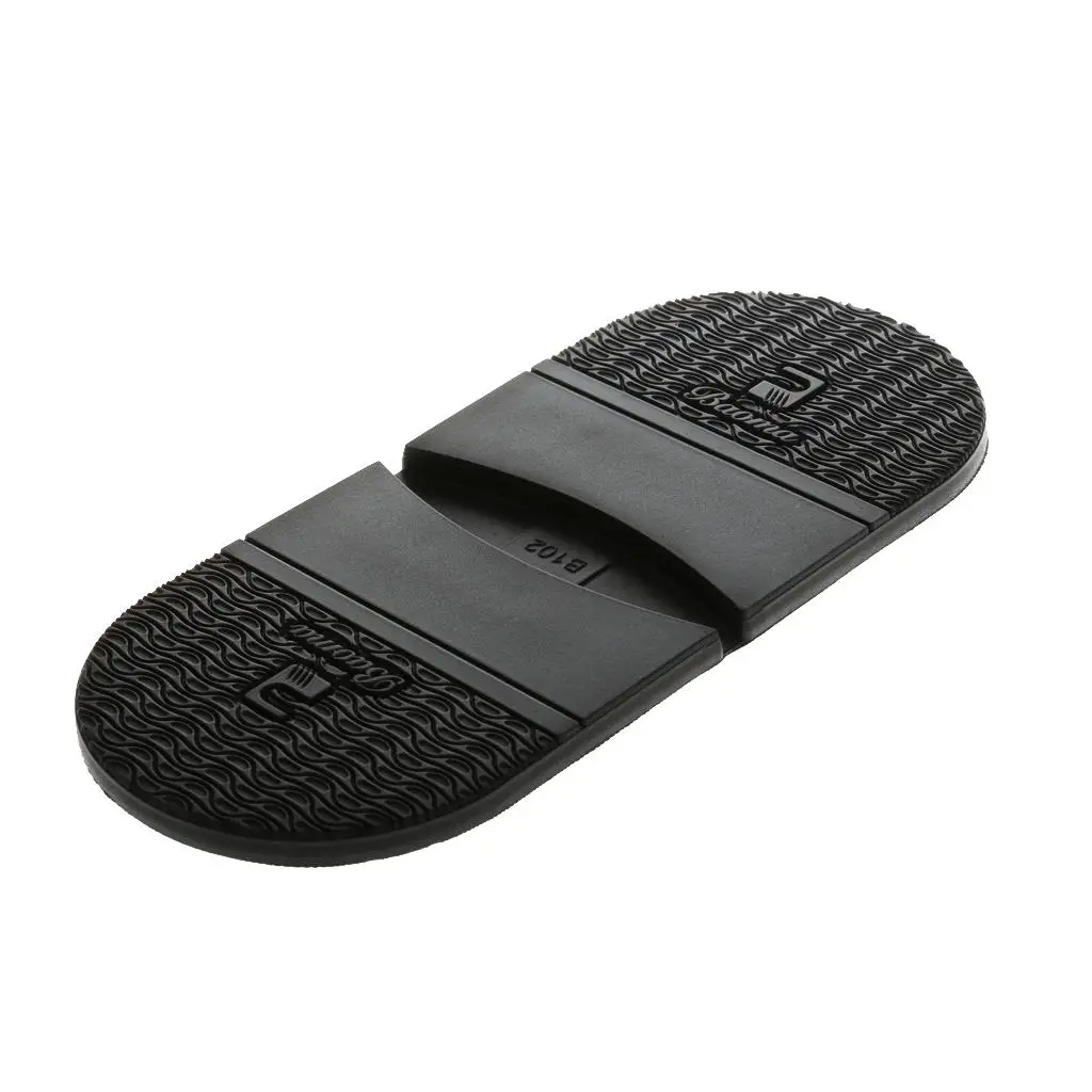 Rubber Shoes Heel Anti Slip Shoe Repair Replacement Supplies Black Thickness Unisex Foot Pads Insole Heel  One Size 6.5mm