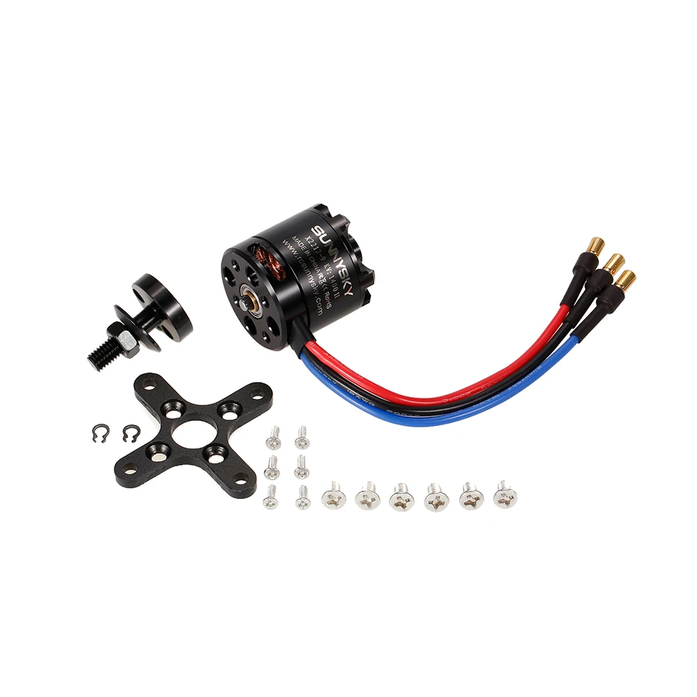 1/2/4PCS SUNNYSKY 980KV/1250KV/KV1400/2450KV 2-4S Brushless Motor For Helicopter Airplane Quadcopter Milti Rotor Fixed-wing UAV