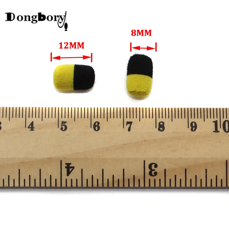 20PCS Cylinder Carp Fishing Bait Foam Pop Up Carp Boilies Hair Rig Hookbait Artificial Pop Corn Method Feeder Carp Fishing — zdjęcie 3
