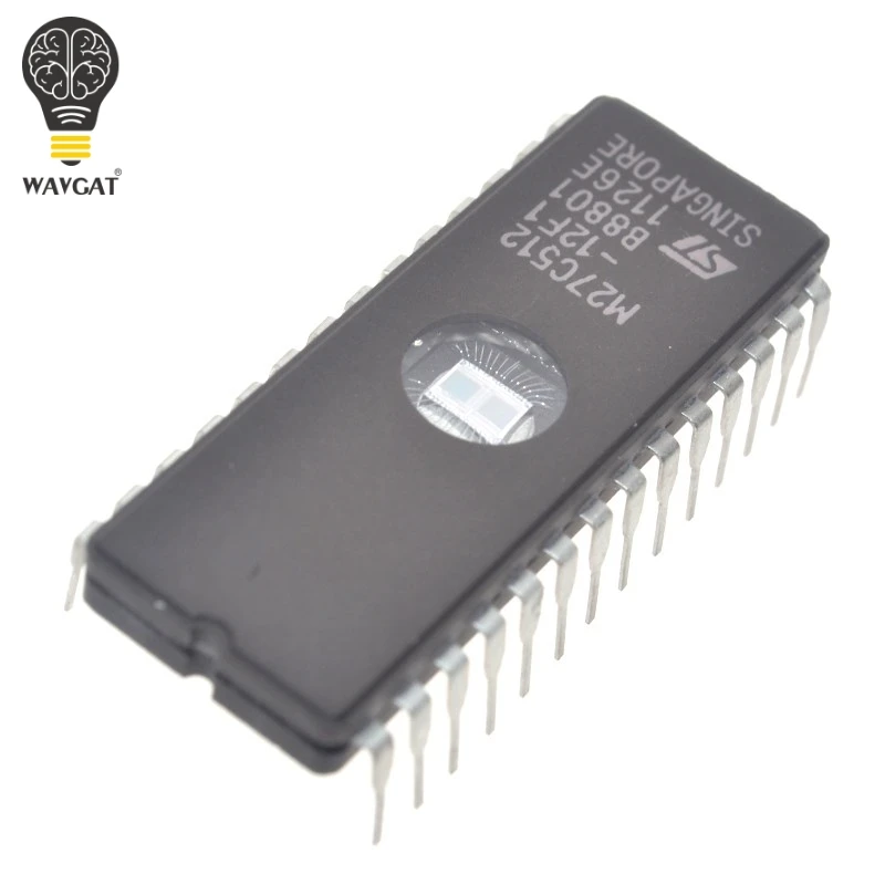 10pcs new ST M27C512-12F1 M27C512-10F1 27C512 DIP-28 EPROM IC CHIPS Drive IC