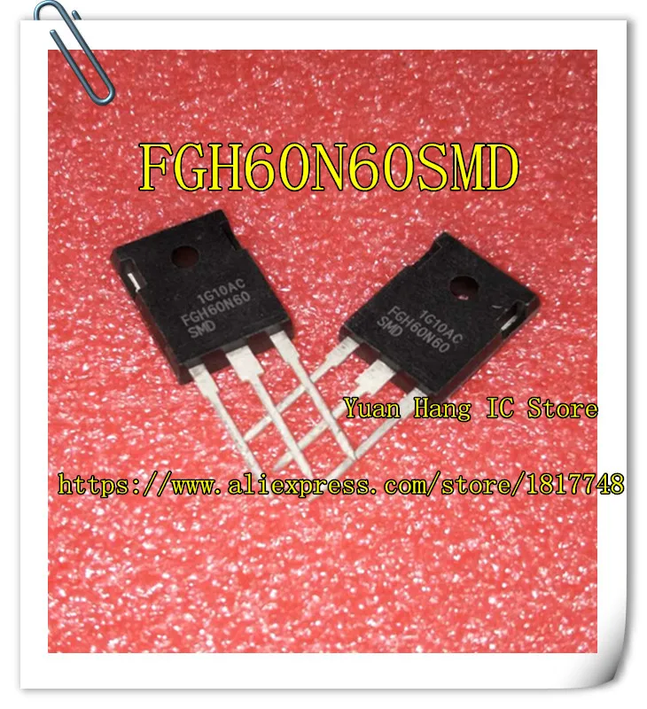 

Free Shipping 10PCS/LOT FGH60N60SMD FGH60N60 FAIRCHILD TO-247 IC